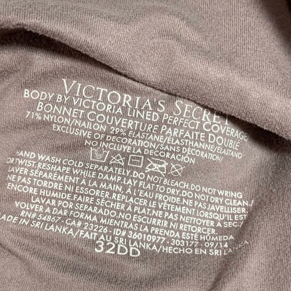 Victoria's Secret Body by Victoria Lined Perfect Coverage 32DD Bra - Picture 5 of 5